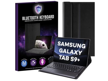 Pouzdro s bezdrátovou klávesnicí pro Samsung Galaxy Tab S9+ 12,4" 2023