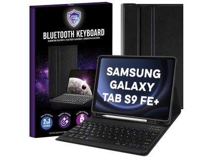 Pouzdro s bezdrátovou klávesnicí pro Samsung Galaxy Tab S9 FE+ 12.4