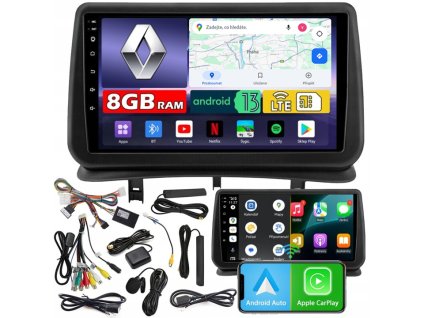 Autorádio NCS ZQ9 Renault Clio III 2005-2013 Android Navigace 8GB LTE