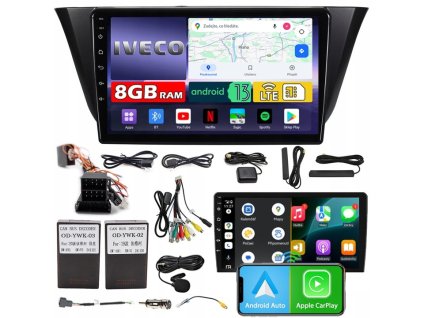 Autorádio NCS ZQ9 Iveco Daily 2013-2023 Android Navigace 8GB LTE