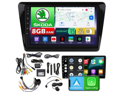 Autorádio NCS ZQ9 Škoda Rapid II 2012-2019 Android Navigace 8GB LTE