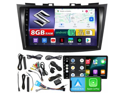 Autorádio NCS ZQ9 Suzuki Swift V 2010-2016 Android Navigace 8GB LTE