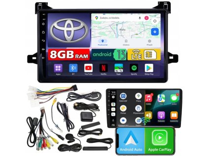Autorádio NCS ZQ9 Toyota Prius IV 2015-2023 Android Navigace 8GB LTE