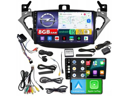 AUTORÁDIO NCS ZQ9 OPEL CORSA E 2014-2019 ANDROID NAVIGACE 8GB LTE