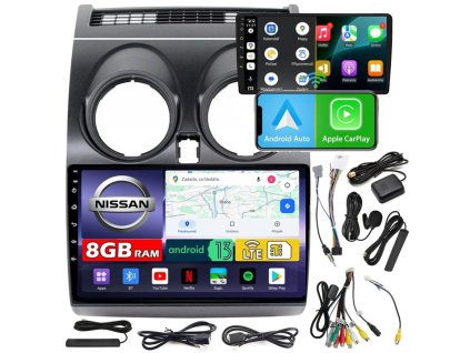 Autorádio NCS ZQ9 Nissan Qashqai I 2007-2013 Android Navigace 8GB LTE