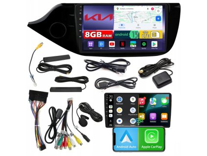 Autorádio NCS ZQ9 Kia Ceed II 2012-2018 Android Navigace 8GB LTE