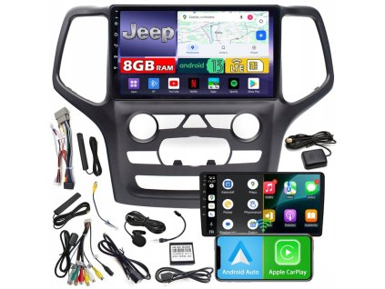 Autorádio NCS ZQ9 Jeep Grand Cherokee 2014-2017 Android Navigace 8GB LTE