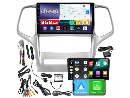 Autorádio NCS ZQ9 Jeep Grand Cherokee 2010-2013 Android Navigace 8GB LTE