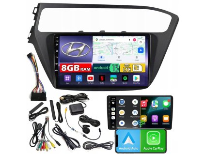 Autorádio NCS ZQ9 Hyundai i20 II 2018-2020 Android Navigace 8GB LTE