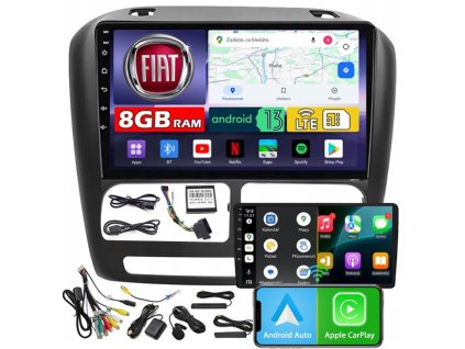 Autorádio NCS ZQ9 Fiat Doblo II 2009-2015 Android Navigace 8GB LTE
