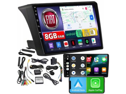 Autorádio NCS ZQ9 Fiat Ducato III 2007-2015 Android Navigace 8GB LTE