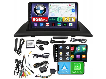 Autorádio NCS ZQ9 BMW X3 E83 2003-2010 Android Navigace 8GB LTE