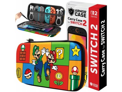 ZESÍLENÉ POUZDRO PRO NINTENDO SWITCH 2 LIMITOVANÁ EDICE MARIO BROS