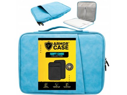 Pouzdro Taška na Laptop Tablet a příslušenství Prostorná ArmorCase Světle modrá