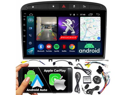 Autorádio NCS RS-305 Peugeot 408 2010-2014 Android Navigace