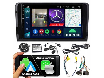 Autorádio NCS RS-305 Mercedes-Benz ML W164 2005-2011 Android Navigace