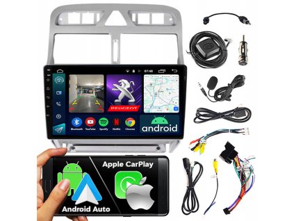 Autorádio NCS RS-305 Peugeot 307 2001-2007 Android Navigace