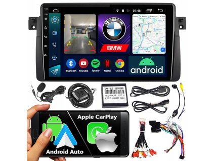 Autorádio NCS RS-305 BMW E46 1998-2007 Android Navigace