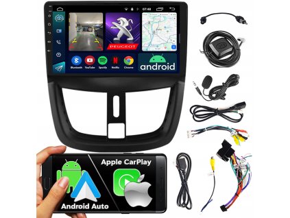 Autorádio NCS RS-305 Peugeot 207 2006-2013 Android Navigace
