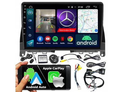 Autorádio NCS RS-305 Mercedes-Benz Třída C W204 2007-2014 Android Navigace