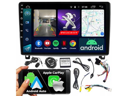 Autorádio NCS RS-305 Peugeot 407 2004-2011 Android Navigace