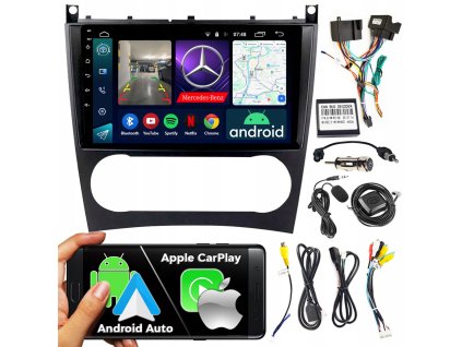 Autorádio NCS RS-305 Mercedes-Benz Třída C W203 2000-2007 Android Navigace