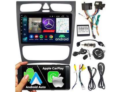 AUTORÁDIO NCS RS-305 MERCEDES-BENZ TŘÍDA C W203 ANDROID NAVIGACÍ