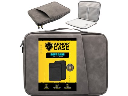 Taška Pouzdro na notebook Apple MacBook Pro 14 M4 14.2" 2024 a příslušenství, prostorná ArmorCase