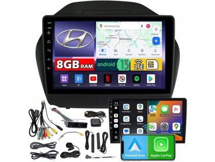 RADIO SAMOCHODOWE NCS ZQ9 HYUNDAI IX35 2009 2015 ANDROID 8GB LTE