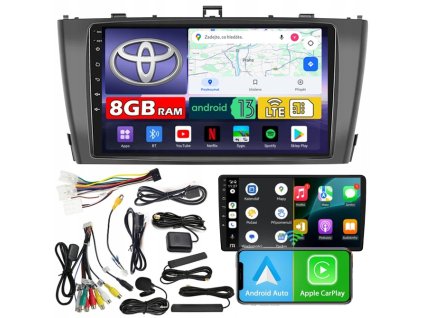Autorádio NCS ZQ9 Toyota Avensis III 2009-2018 Android Navigace 8GB LTE