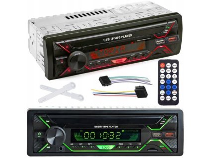 Autorádio NCS RS-107T 1DIN s Bluetooth USB MP3 SD USB DAF XF480 FTG EURO 6 2018 TIR 24V