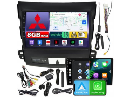 Autorádio NCS ZQ9 Mitsubishi Outlander II 2006-2012 Android Navigace 8GB LTE