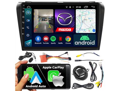 Autorádio NCS RS-305 Mazda 3 2003-2009 Android Navigace