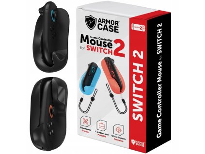 Černé gripy úchyty na Joy-Con pro Nintendo Switch 2