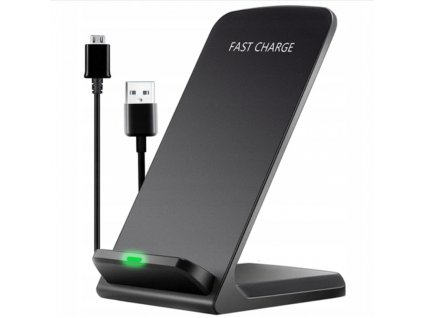2 v 1 Bezdrátová nabíječka Fast Charge a stojánek
