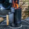 Zapalovací komín startér na uhlí, brikety pro BBQ gril