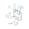 2 antény pro ZTE MF28D MF283 MF286 RL400 RL500 router