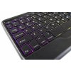 Bezdrátová Bluetooth klávesnice s RGB podsvícením pro Apple iPad AIR 5 10.9" Apple iPad Air 6 11" (2024) A2899 A2900 A2902