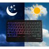 Bezdrátová Bluetooth klávesnice s RGB podsvícením pro Apple iPad AIR 5 10.9" Apple iPad Air 6 11" (2024) A2899 A2900 A2902