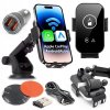 Držák telefonu do auta s indukční nabíječkou a modulem Android Auto CarPlay