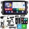AUTORÁDIO NCS ZQ9 SMART FORTWO 2005-2010 ANDROID NAVIGACE 8GB LTE