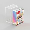 PRŮHLEDNÁ AKRYLOVÁ KRABIČKA NA KARTY Pokémon TCG – Booster Bundle v angličtině