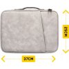 Taška Pouzdro na Notebook Tablet a příslušenství Prostorná ArmorCase Světle Šedá