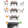 Voděodolný plachtový obal GrillGear na zahradní nábytek – Rosario Balcony set