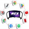 AUTORÁDIO NCS D9 NISSAN JUKE 2010-2019 ANDROID NAVIGACE 4GB LTE