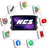 AUTORÁDIO NCS D9 SMART FORTWO 2005-2010 ANDROID NAVIGACE 4GB LTE