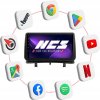 Autorádio NCS D9 Renault Clio III 2005-2013 Android Navigace 4GB LTE
