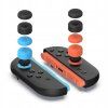 Protiskluzové gumové krytky na Joy-Con Nintendo Switch 2 8 ks. tři barvy