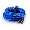 Sada kabelů pro automobilový zesilovač 1500 W 8GA CCA RCA pojistka AGU