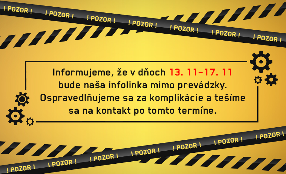 Technická podpora nedostupná